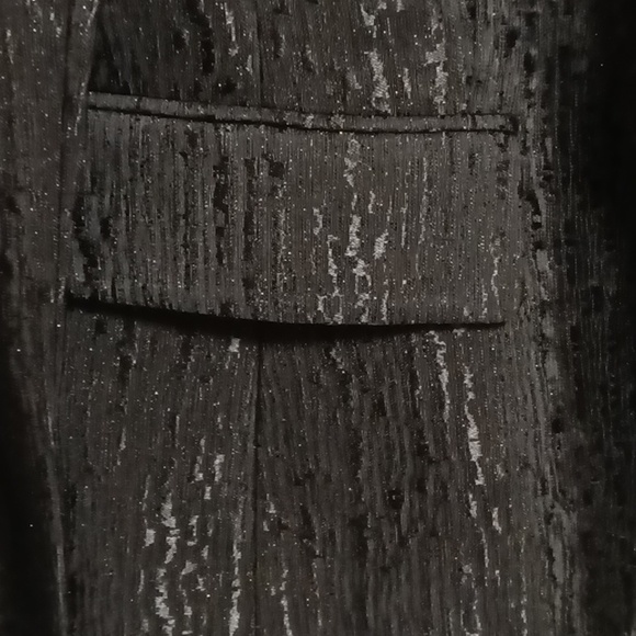 FINAL PRICE NWOT NIPON BOUTIQUE black, 2-pc pantsuit w flap pockets 14 - Picture 6 of 16